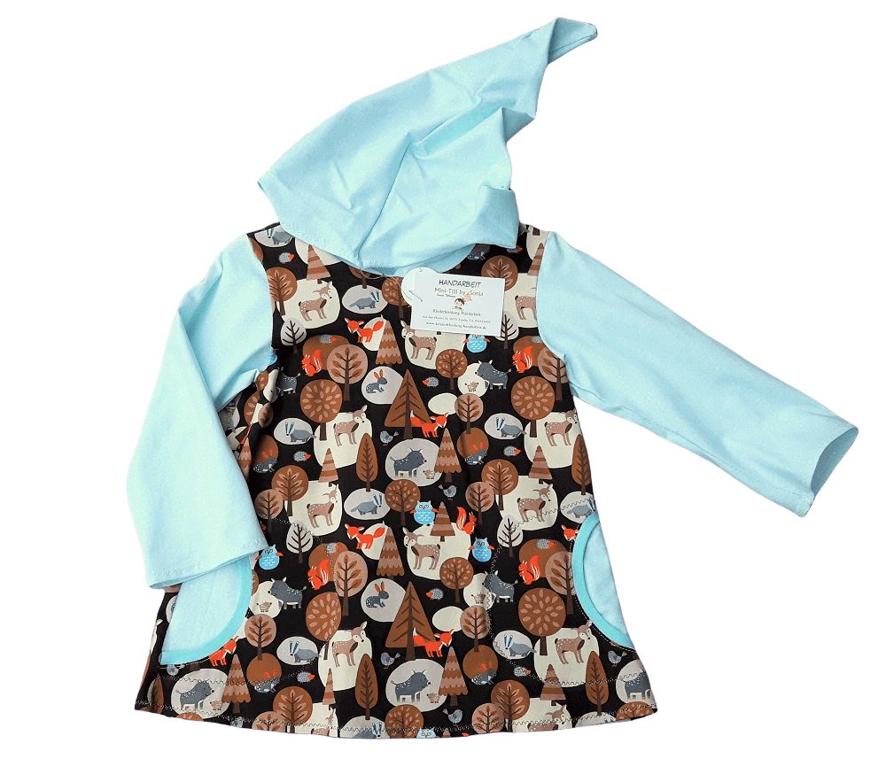 Kapuzenpullover Kinder Hoodie WALDFREUNDE in Gr. 110