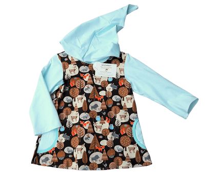 Kapuzenpullover Kinder Hoodie WALDFREUNDE in Gr. 110