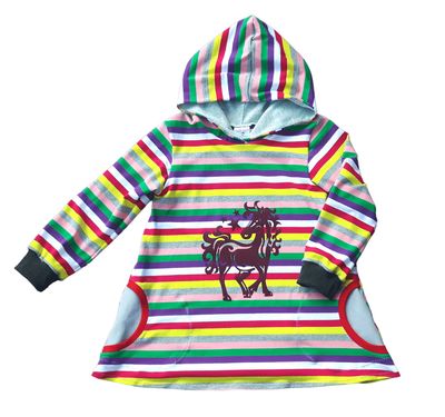 Kapuzenpullover Kinder Hoodie ZAUBERPFERD in Gr. 116 Kapuzenpullover Kinder Hoodie ZAUBERPFERD in Gr. 116