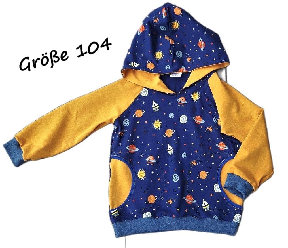 Kapuzenpullover Jungen GALAXY in Gr. 104 und 116