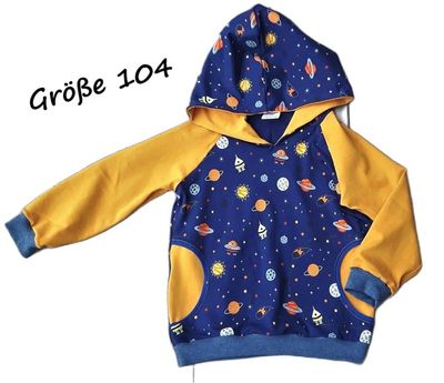 Kapuzenpullover Jungen GALAXY in Gr. 104 und 116 Kapuzenpullover Jungen GALAXY in Gr. 104 und 116