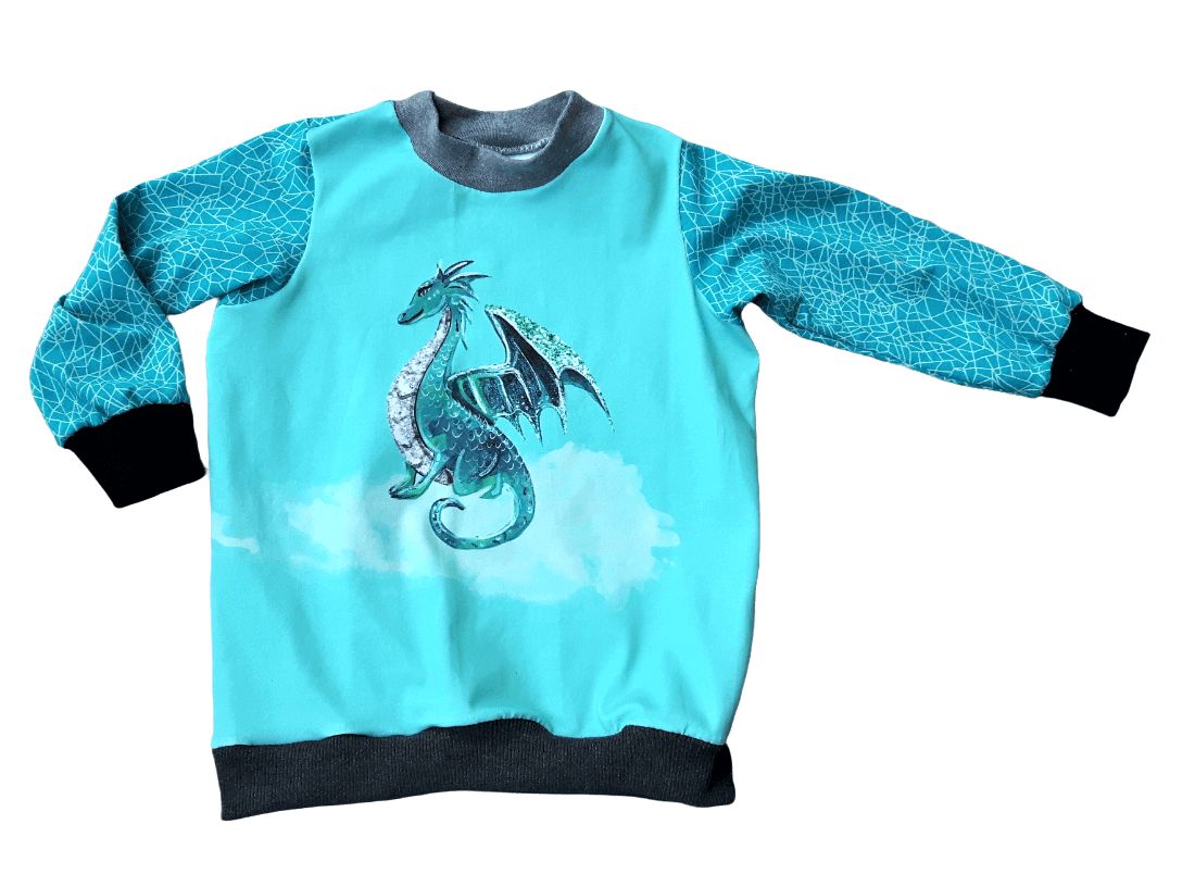 Jungen Pullover  DRACHE in Gr. 98