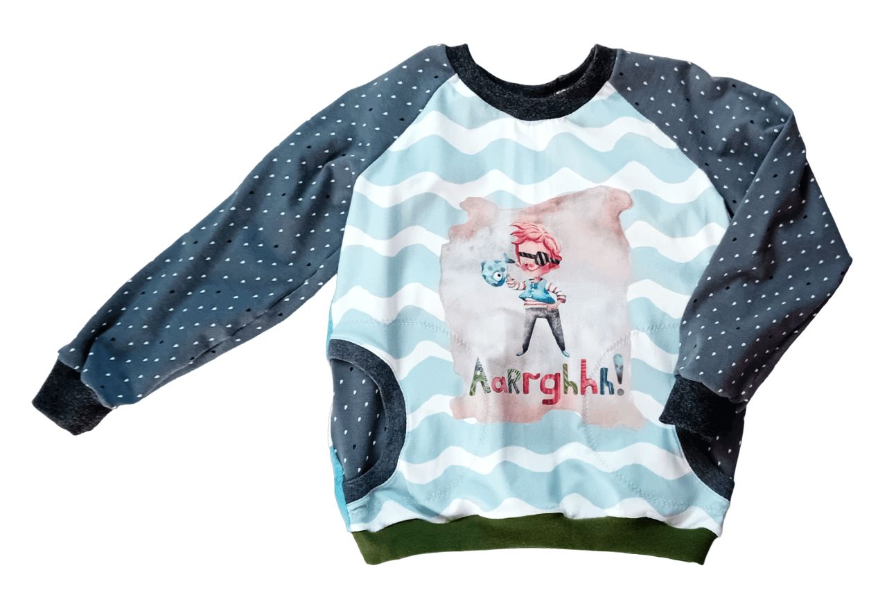 Jungen Pullover PIRAT in Gr. 110