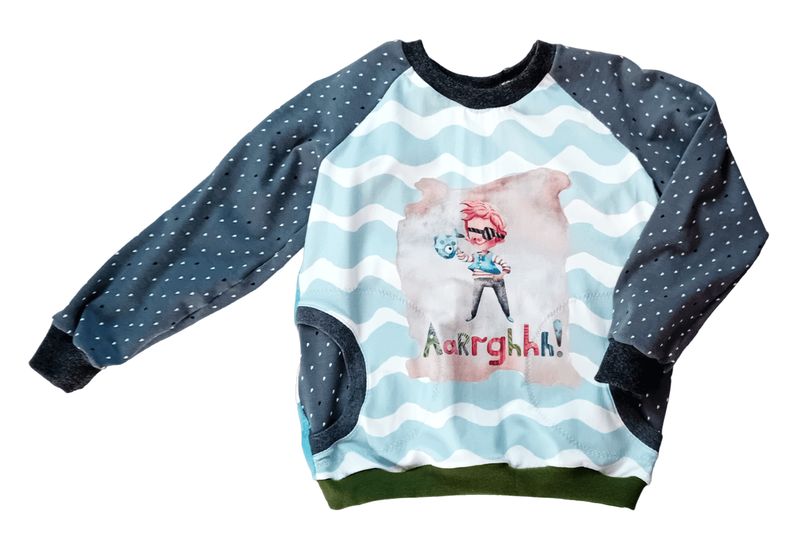 Jungen Pullover PIRAT in Gr. 110