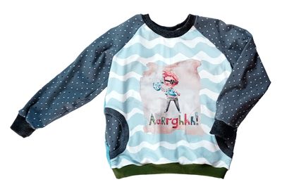 Jungen Pullover PIRAT in Gr. 110