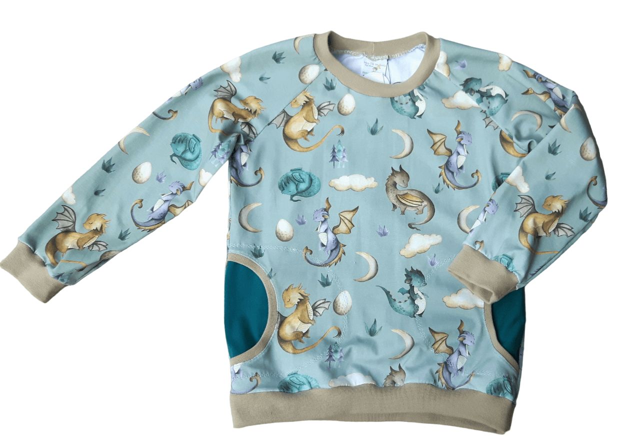 Jungen Pullover FLUGDRACHEN in Gr. 116