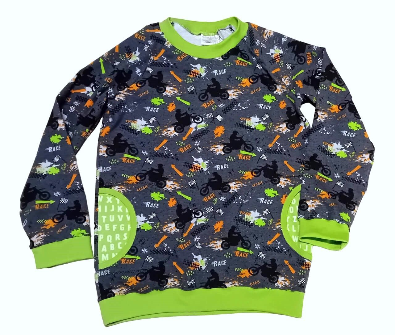 Jungen Pullover RACING in Gr. 128