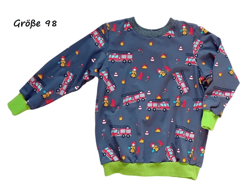 Jungen Pullover  FEUERWEHR in Gr. 98 und 134/140