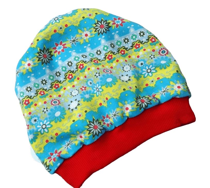 Kinder Beanie RINGELREIHEN PUNKTE  / ab 18 Monaten