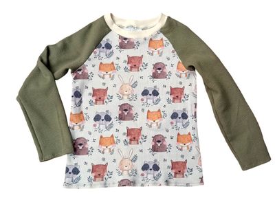 Langarmshirt Kinder WALDLIEBE in Gr. 128