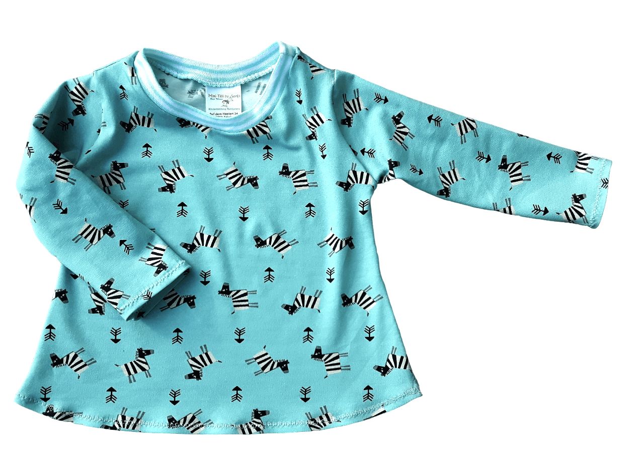 Baby Pullover ZEBRAS in Gr. 74