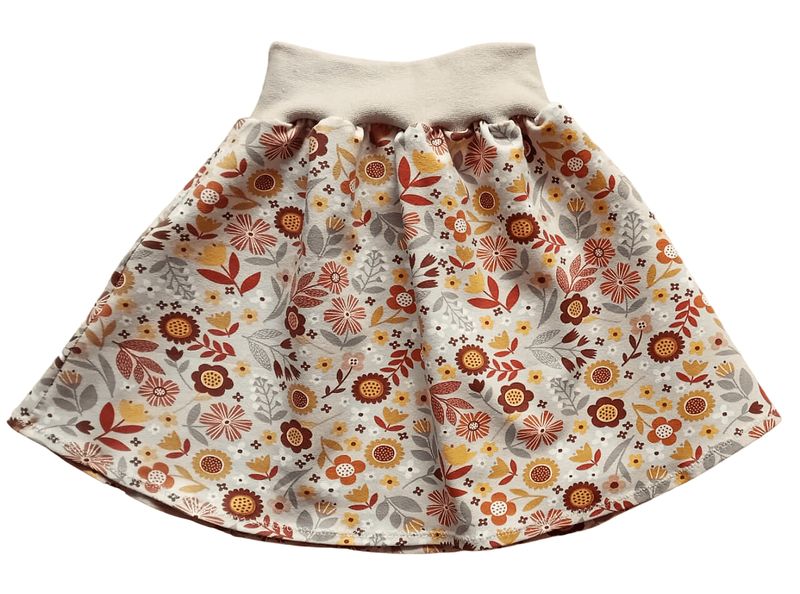 Kinderrock Tellerrock BLUMENZAUBER in Gr. 98/104