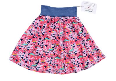 Kinderrock Tellerrock BEEREN in Gr. 110/116
