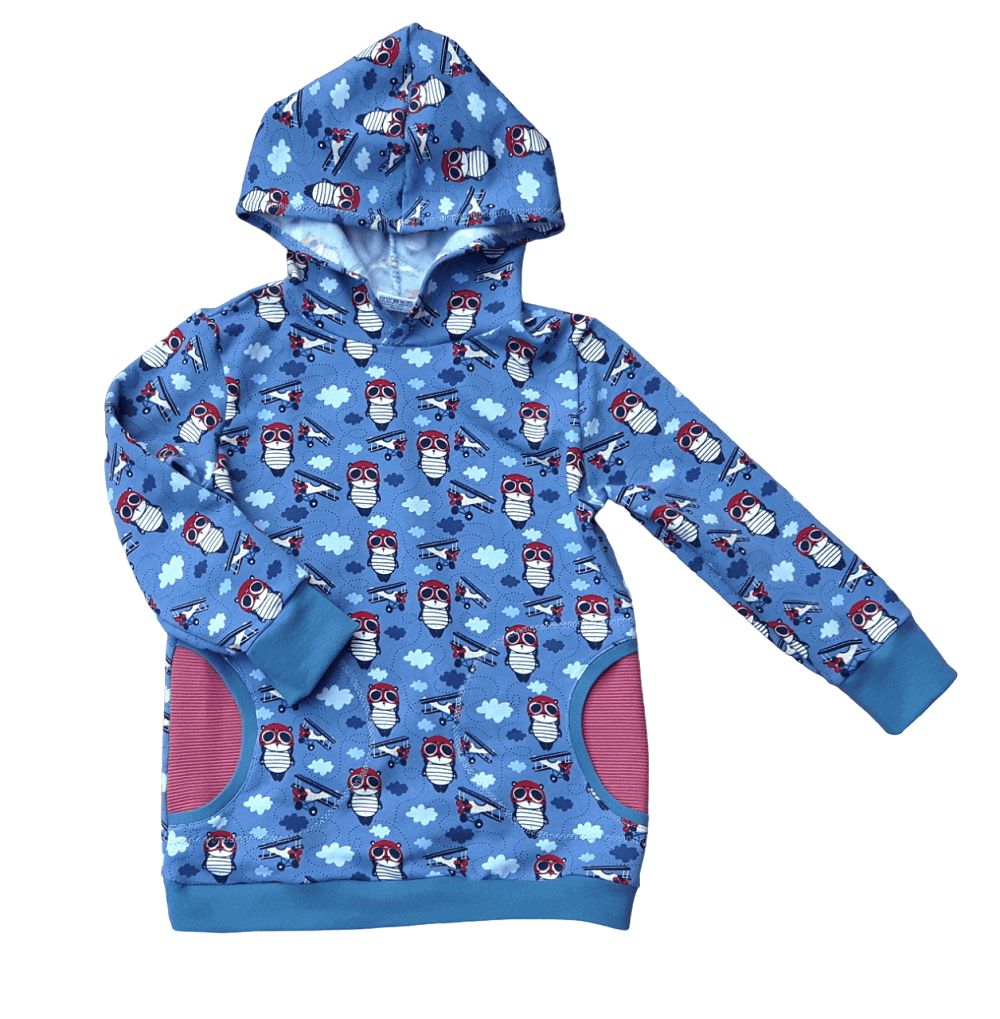 Kapuzenpullover Jungen BRUCHPILOTEN in Gr. 110/116
