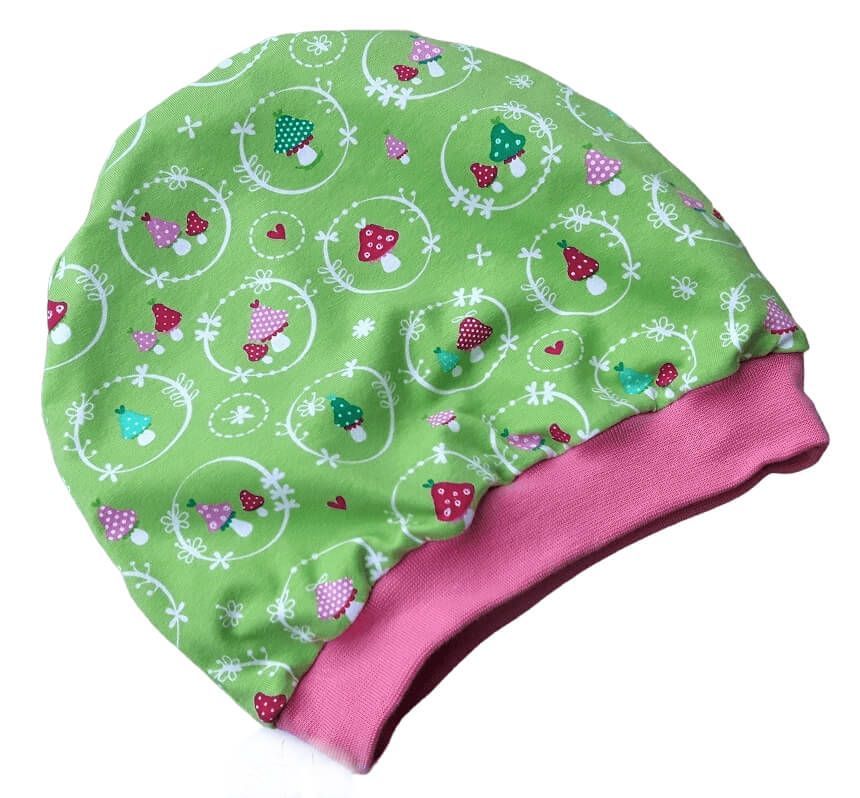 Kinder Beanie  GLUECKSPILZE / ab 18 Monaten
