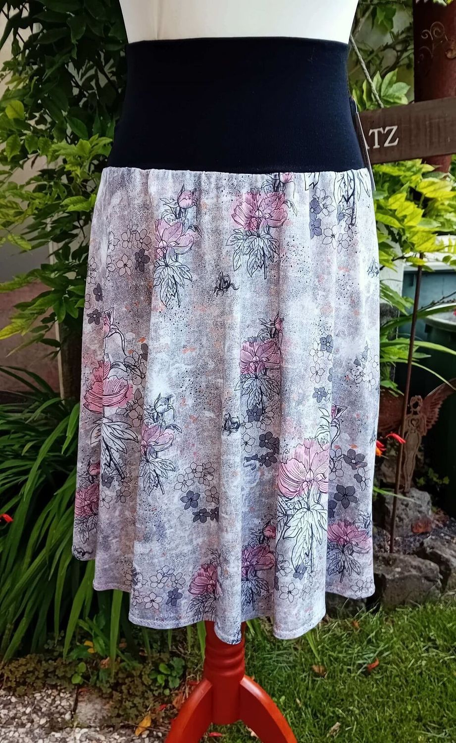 Damenrock Tellerrock  SHABBY SCHICK  in Universal Gr. 40-44