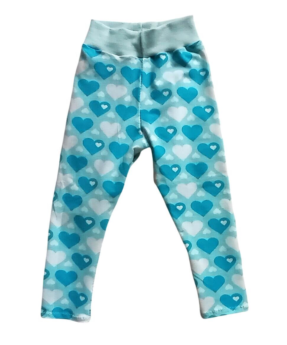 Kinder Leggings HERZEN in Gr. 80