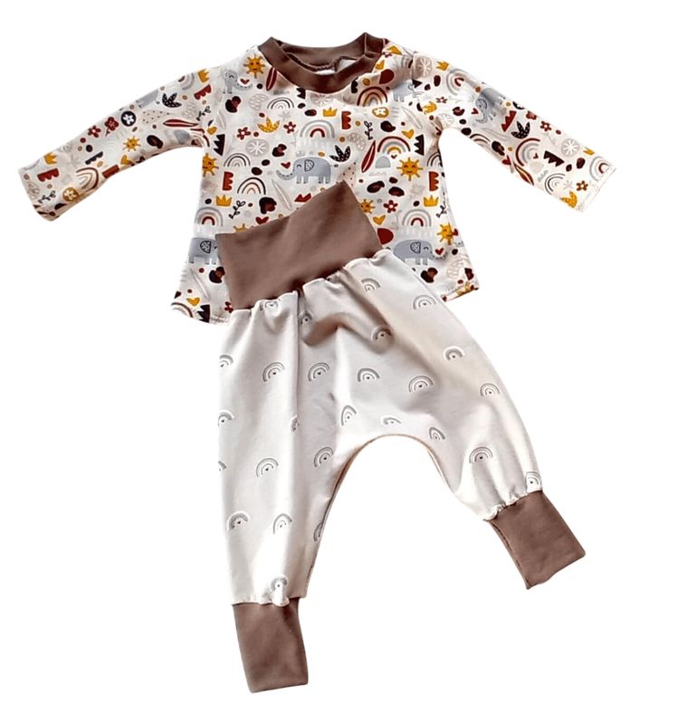 Baby Set Pumphose & Pullover SAFARITOUR in Gr. 68/74