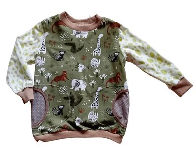 Jungen Pullover DSCHUNGEL in Gr. 98/104