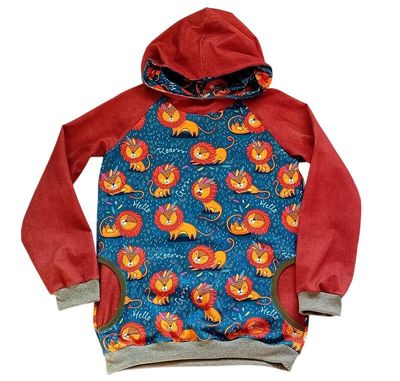 Kapuzenpullover Jungen LION KING in Gr. 134