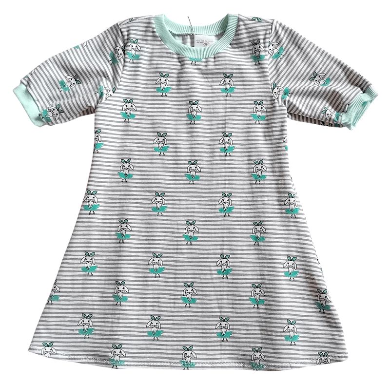 Kinderkleid Sommerkleid HASENBALLERINA in Gr. 104