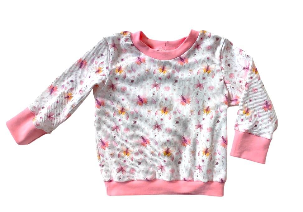 Kinder Pullover SCHMETTERLINGE in Gr. 80