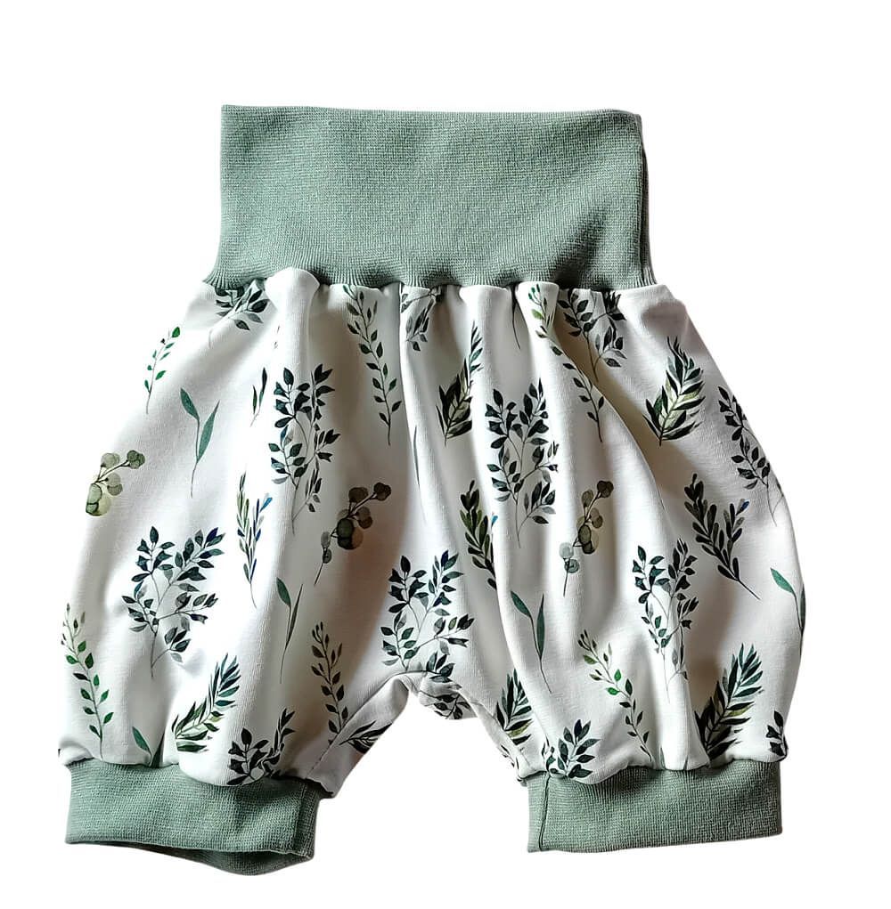 Kindershorts EUKALYPTUS in Gr. 80-92