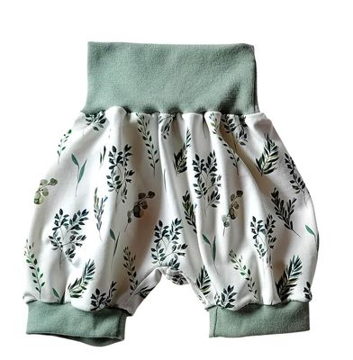 Kindershorts EUKALYPTUS in Gr. 80-92 Kindershorts EUKALYPTUS in Gr. 80-92