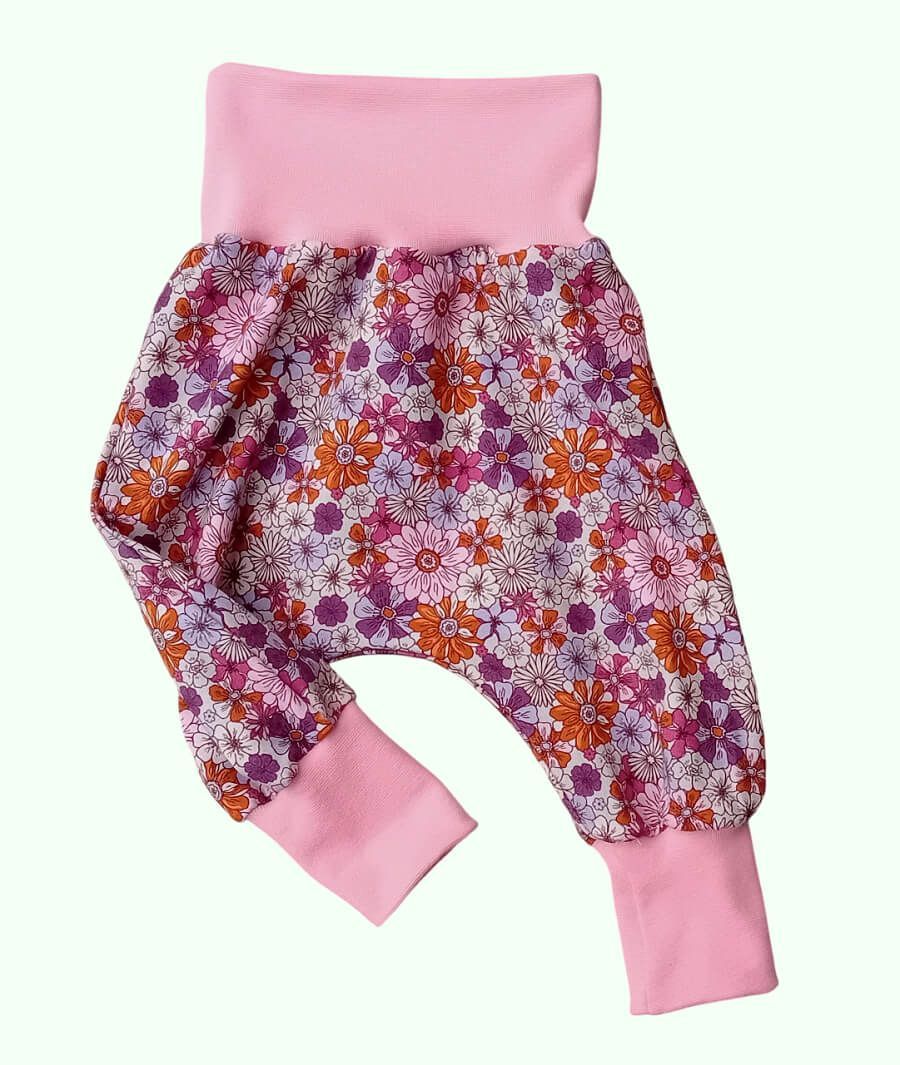 Baby Pumphose SOMMERBLUMEN in Gr. 56/62