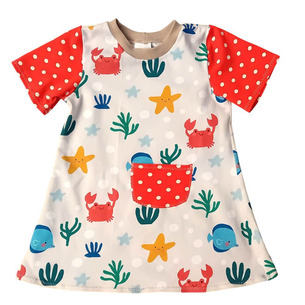 Kinderkleid Sommerkleid STRAND in Gr. 86