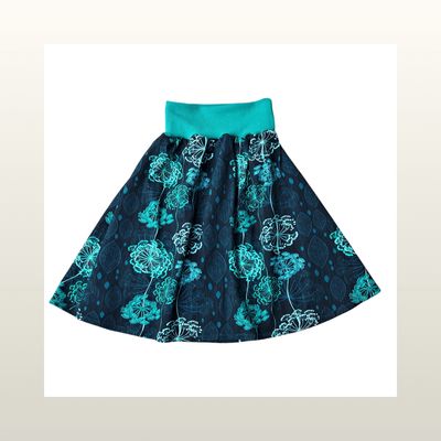 Handmade Kinderröcke Röcke von Mini Tilli by Sonja aus Jerseystoffen sind besonders im Sommer ein angenehmes Kleidungsstück 