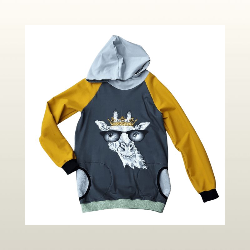 Handgemachte Kinder Pullover von Mini Tilli by Sonja für Mädchen und Jungs sind coole Unikate und superbequem