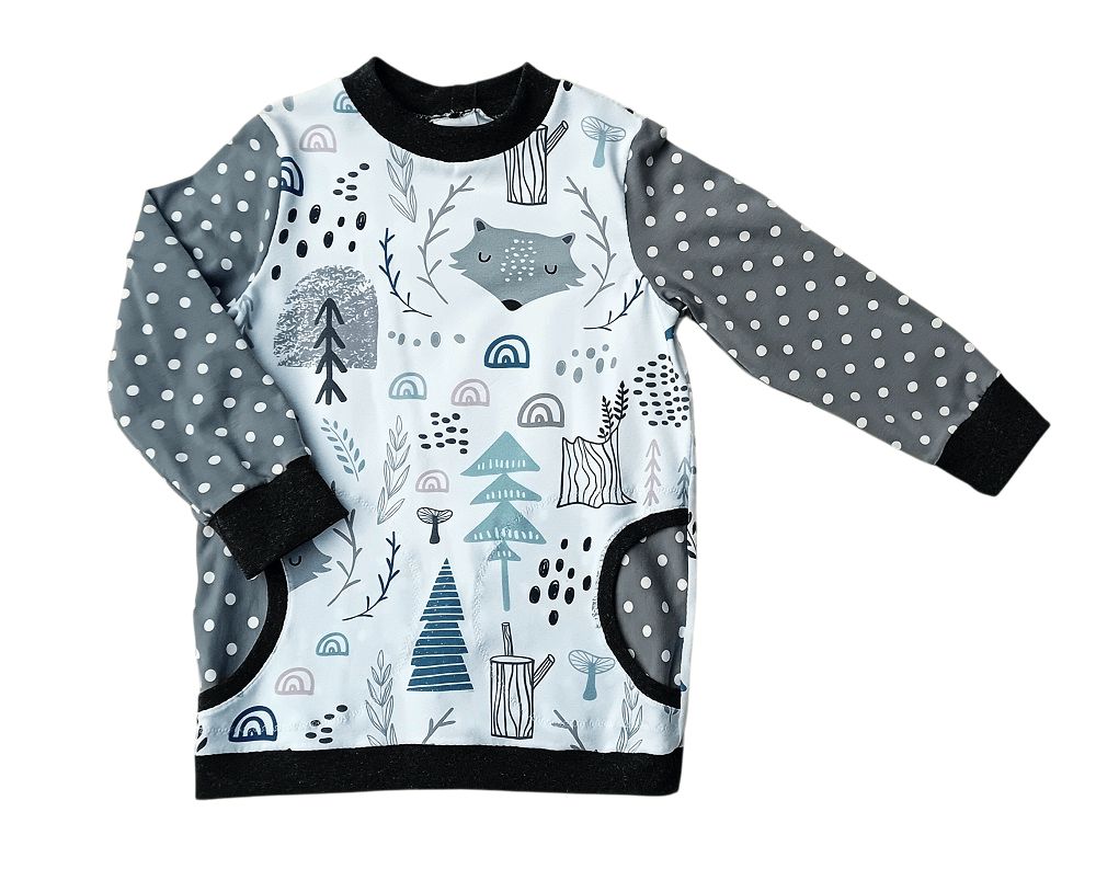 Jungen Pullover WALDTIERE in Gr. 110/116