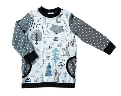 Jungen Pullover WALDTIERE in Gr. 110/116
