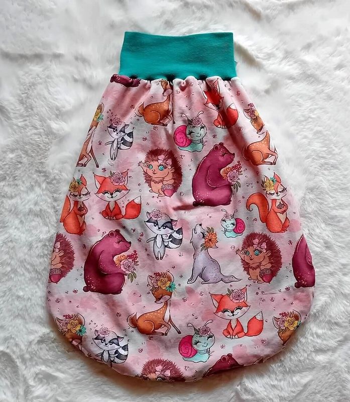 Baby Strampelsack FREUNDE IM HERBSTWALD | 0-5 Monate