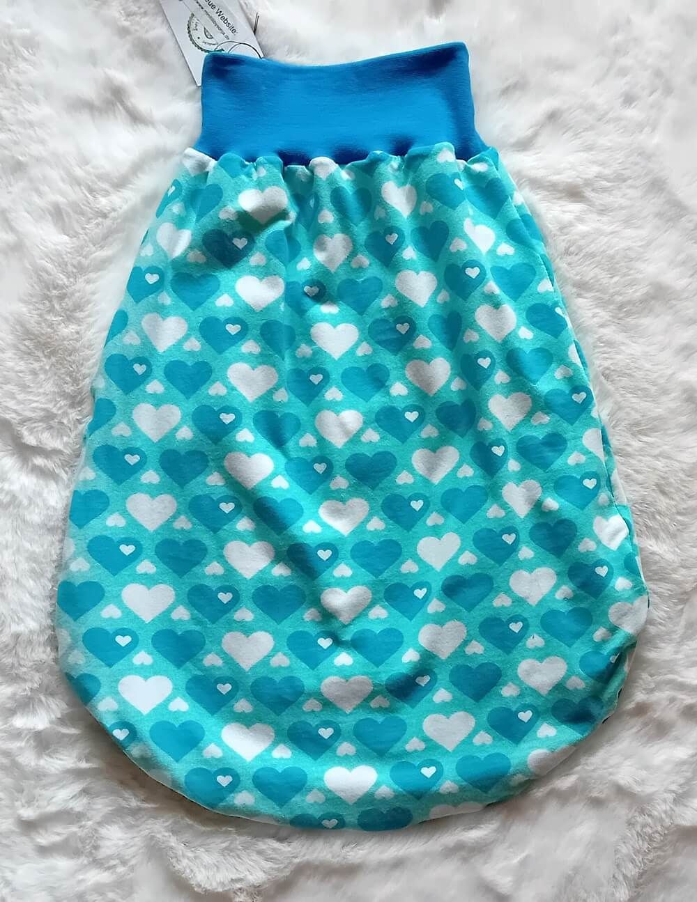 Baby Strampelsack HERZENSTIERE | 0-5 Monate