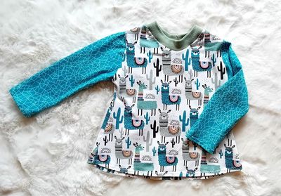 Baby Pullover LAMAS in Gr. 74