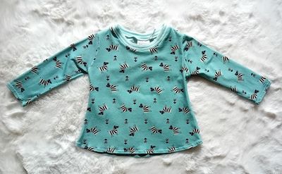 Baby Pullover ZEBRAS in Gr. 74