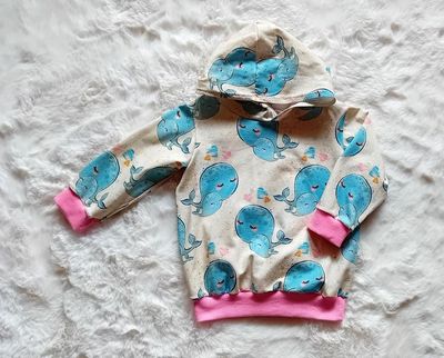 Baby Kapuzenpullover WALE in Gr. 74