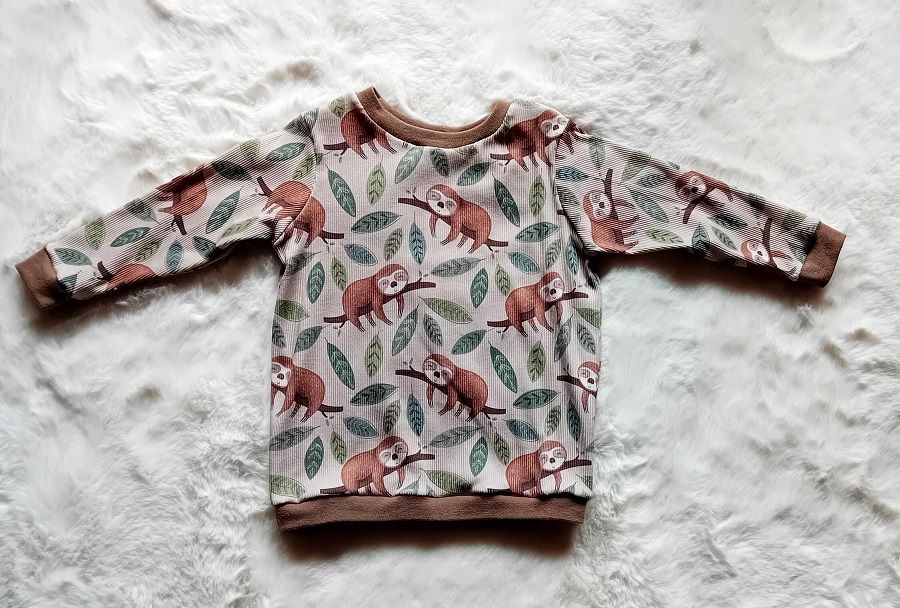 Kinder Pullover FAULTIERE in Gr. 86