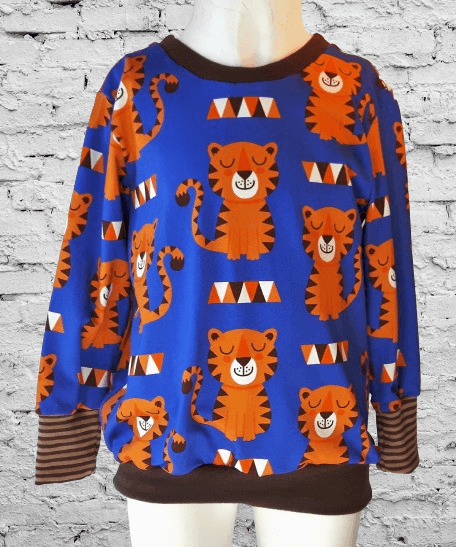 Jungen Pullover  ZIRKUS TIGER in Gr. 92