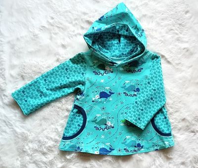 Kapuzenpullover Kinder Hoodie WALE in Gr. 92 Kapuzenpullover Kinder Hoodie WALE in Gr. 92