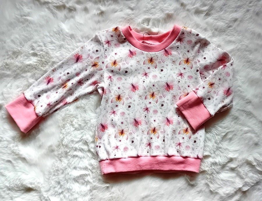 Kinder Pullover SCHMETTERLINGE in Gr. 80