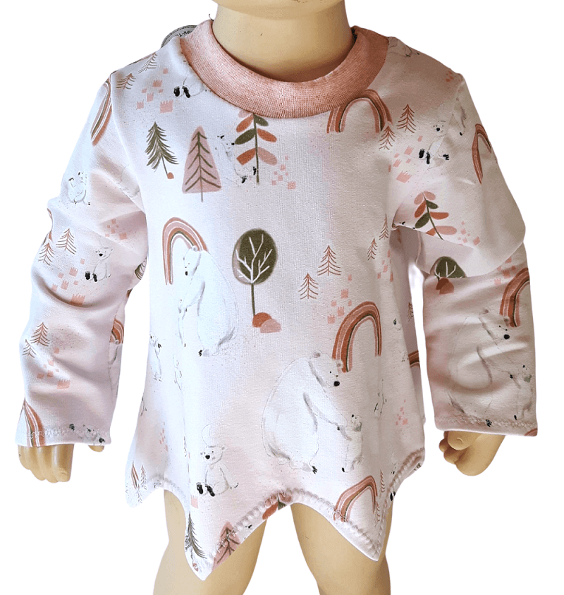 Zipfelpullover Kinder ABENTEUER NORDPOL in Gr. 80