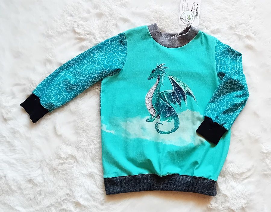 Jungen Pullover  DRACHE in Gr. 98