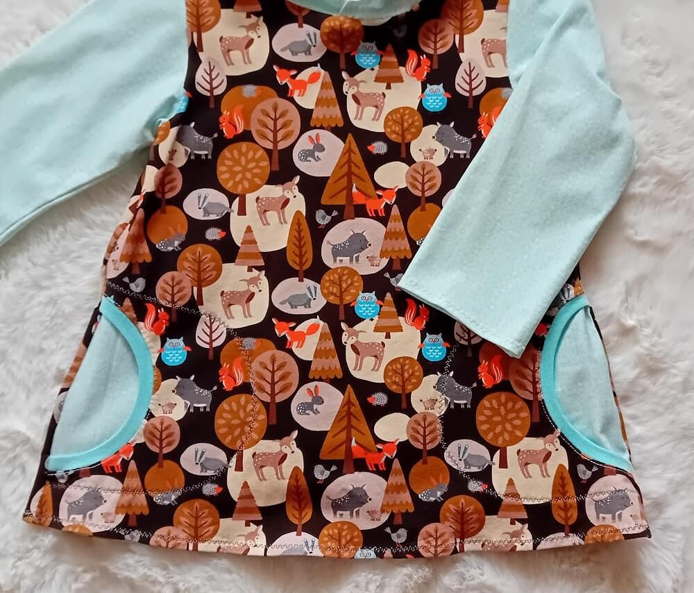 Kapuzenpullover Kinder Hoodie WALDFREUNDE in Gr. 110