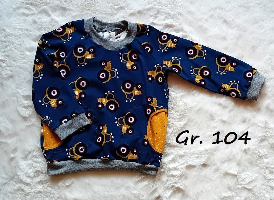 Jungen Pullover TRAKTOR in Gr. 104 und 110