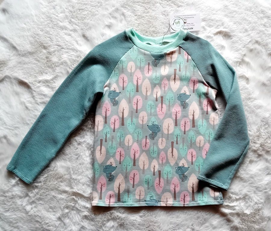 Langarmshirt Kinder WALDRUHE in Gr. 122 Langarmshirt Kinder WALDRUHE in Gr. 122