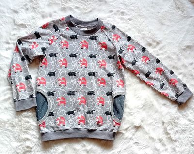 Jungen Pullover FUCHS & DACHS in Gr. 128