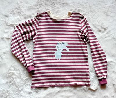 Langarmshirt Kinder GESTREIFT in Gr. 128